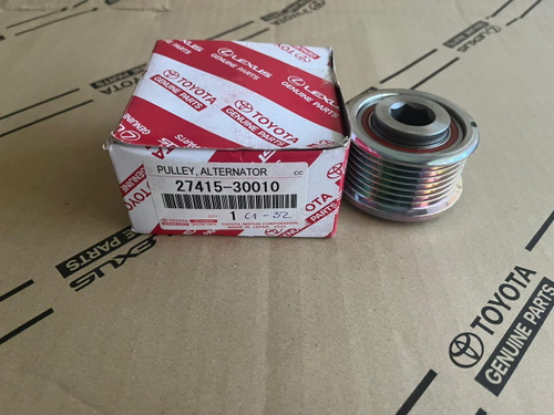 Шкив генератора (обгонная муфта) 1KD/2KD/1GD/2GD 27415-30010, шт