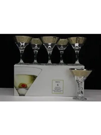 Бокалы для мартини 6 шт по 170 мл