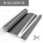Пленка солнцезащитная зеркальная R SILVER 15 ControlTek, (на отрез)