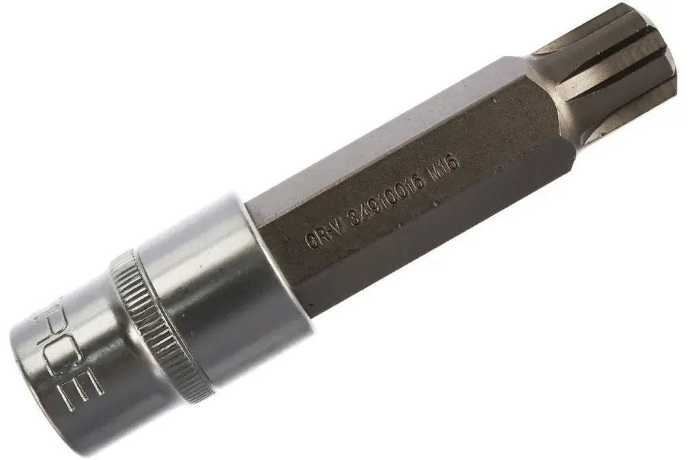 Головка-бита RIBE M16 1/2" (L-100мм) ROCKFORCE RF-34910016