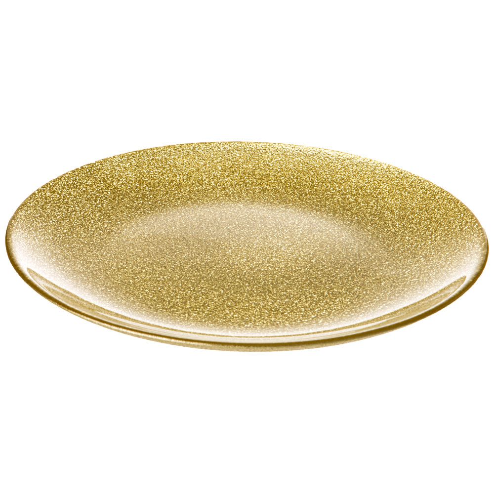 ТАРЕЛКА "PARTY" GOLD 28 СМ МАЛ.УП.=6ШТ.