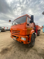 Кран центр "КАМАЗ" 659100 на шасси КамАЗ 43118 6x6 Бортовой с КМУ 659100 (Дизельный, 6,7 л, 292 л.с.