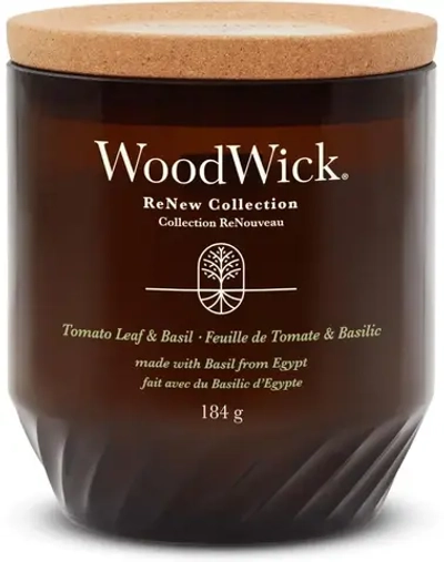 WOODWICK RENEW LARGE CANDLE TOMATO LEAF & BASIL CANDLE 609 GR