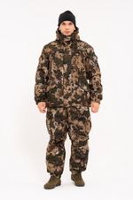 Зимний костюм для охоты и рыбалки ONERUS "Горный -15" (Алова, бежевый) Полукомбинезон