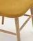 Стул Helda, горчичный шенилл, массив дуба