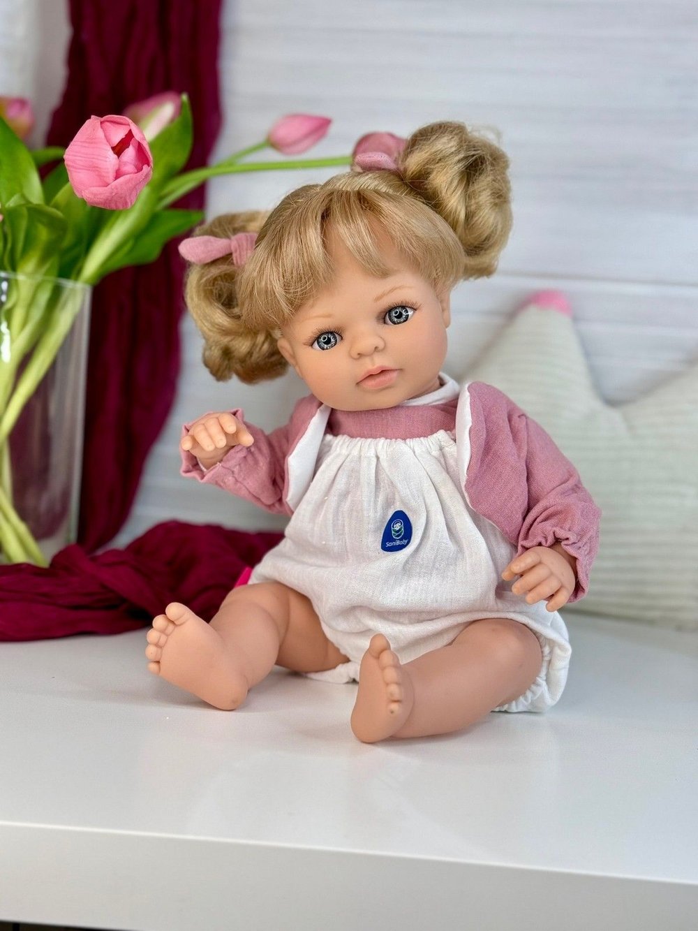 Кукла Berjuan мягконабивная 38см Sani Baby (3041)