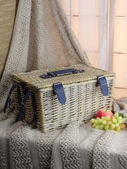 HOLYDAY BASKET Набор для пикника с термосумкой и пледом на 4 персоны