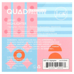 J.Cat Beauty, QUAD Spectrum, хайлайтер для лица, QSP101, 6 г (0,21 унции)
