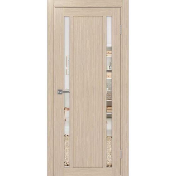 Цена на Межкомнатная дверь экошпон Турин 522.212 дуб белёный остеклённая Купить Межкомнатная дверь экошпон Турин 522.212 дуб белёный остеклённая