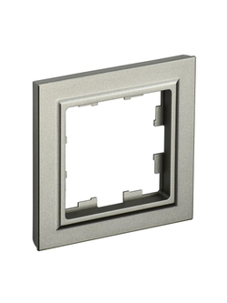 Рамка 1-м BRITE РУ-1-БрШ шампань IEK BR-M12-K37
