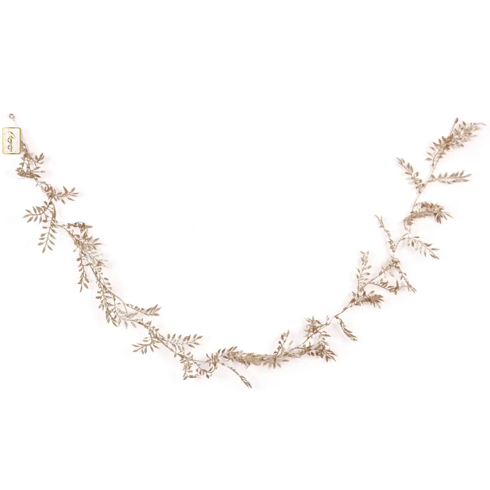 Украшение новогоднее «Сияющий росток» 1,80 м, Шампань