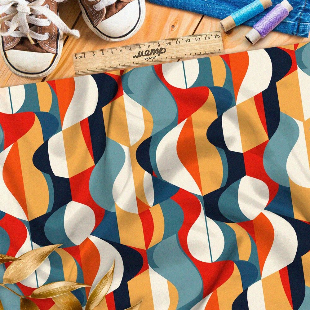 Ткань премиум Оксфорд 600D фантазийный концерт