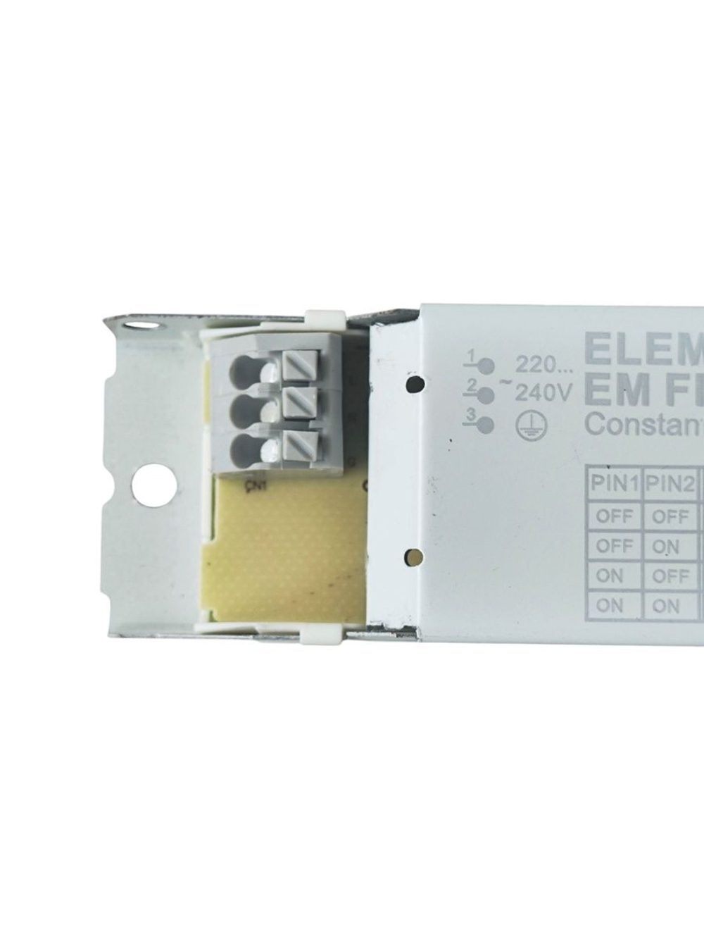 Светодиодный драйвер EM FIT 40/220-240/350 D CS L 8-42W 40-120V DIP-пер 200/250/300/350 mA 210x30x21mm - OSRAM