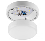 Светодиодный светильник c оптико-акуст датчиком ДПП01-12-021-4К-ОА 12Вт круг 4000K IP65 900 Лм 190x48 мм WOLTA