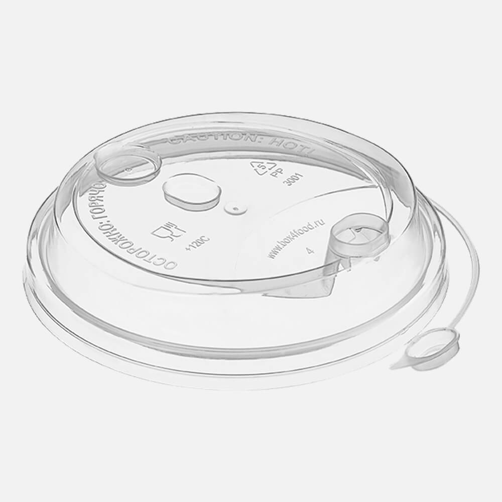 Крышка Box4food к бумажному стакану 350мл и 450мл (50шт/1000)