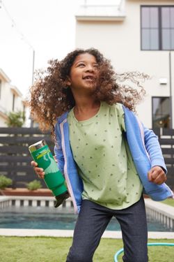 Детская термобутылка Klean Kanteen Insulated Kid Classic Flip Sport 12oz (355 мл) Mountain Scape