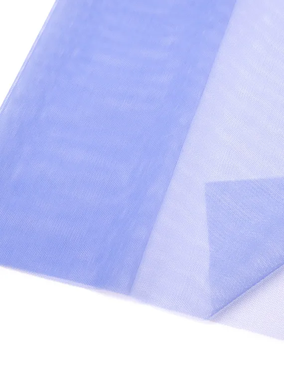 Бюстовая неэластичная сетка Lauma, лавандово-голубой