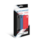Силиконовый чехол с микрофиброй для Realme C11 black DF