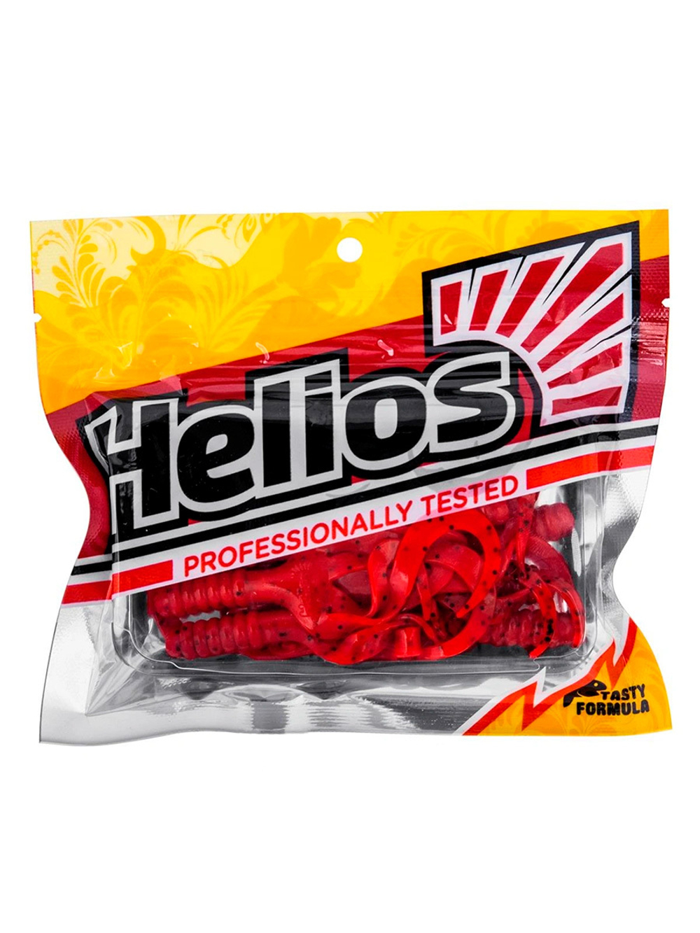 Твистер Helios Credo Four Tail 3,35"/8,5 см Cola 10шт. (HS-20-045)