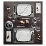 Салфетка подстановочная двусторонняя tiffany, темно-серая