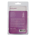 Черная анальная пробка Unicorn Playful - 10 см. (Цвет: черный)