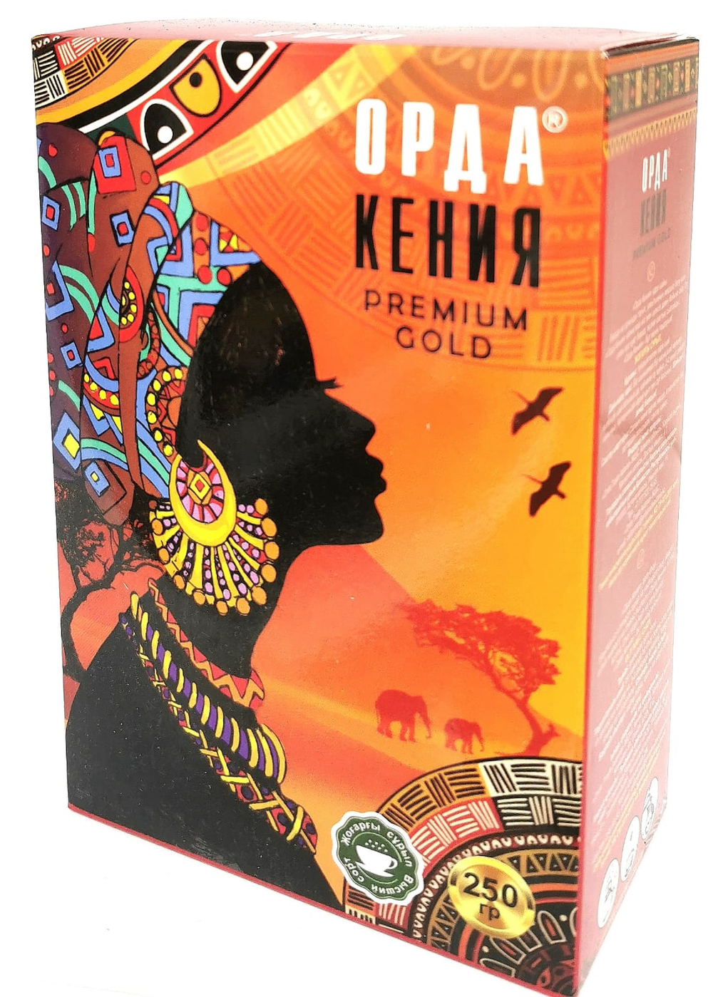 Чай Орда Кения  в кор 250 гр гранулах  1/32 шт