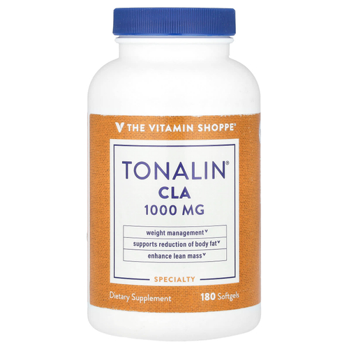 The Vitamin Shoppe, Tonalin® CLA, 1000 мг, 180 капсул