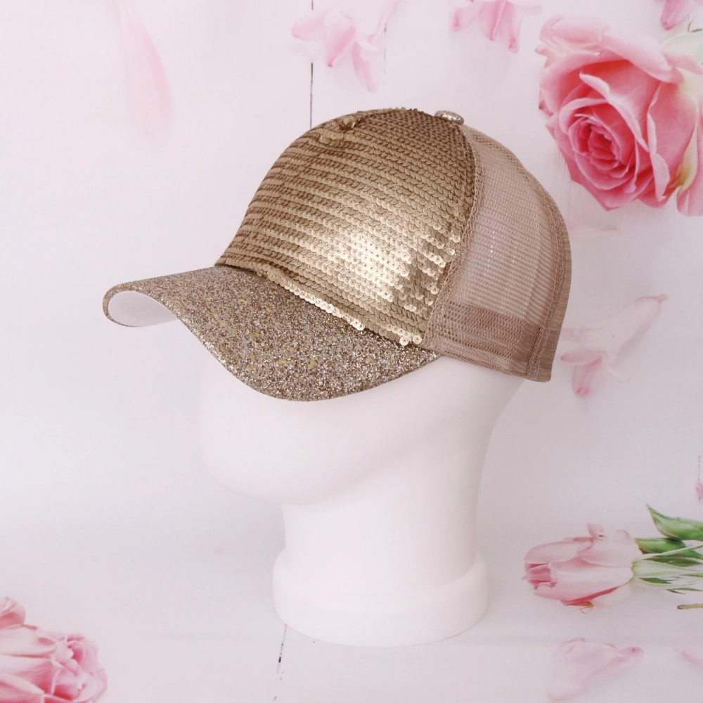 Бейсболка «Fashion city», пайетки, микс 3 цвета, р .58