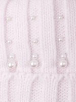 Шапка для девочки зимняя вязаная и шарф