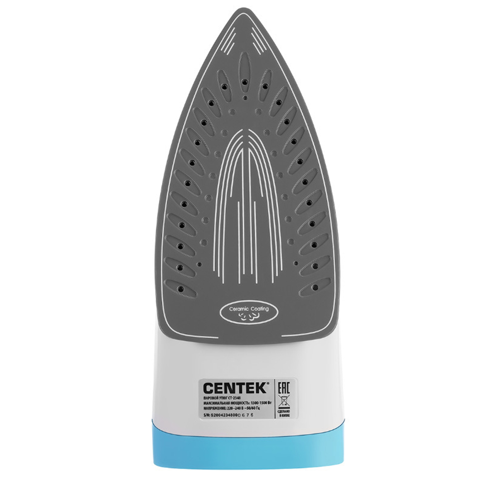 Утюг Centek CT-2348, голубой