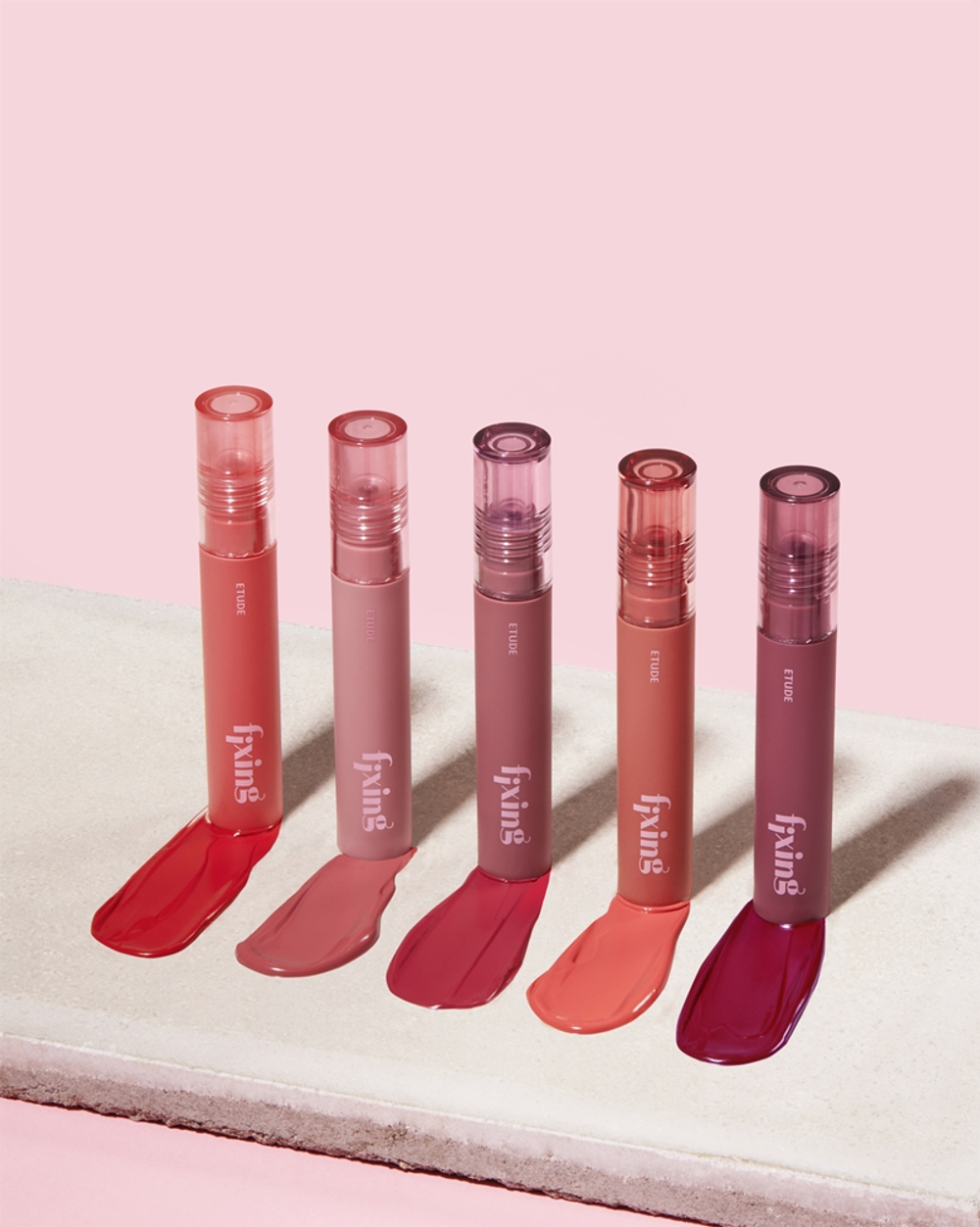 ETUDE Fixing Tint - стойкая помада с матовым эффектом оттенок #07 Cranberry Plum, 4 g