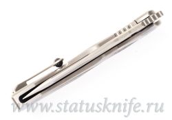 Нож Microtech Anax Integral 190C-7CFITI Bead Blastфотография - 8