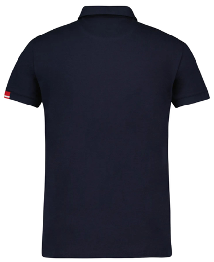 Теннисное поло Le Coq Heritage Polo No.1 FW22 - sky captain