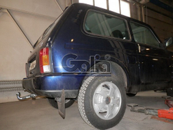 Фаркоп оцинкованный Galia L022C для Лада 4x4 Нива Урбан 2014-(паспорт и сертификат в комплекте)(без электрики)