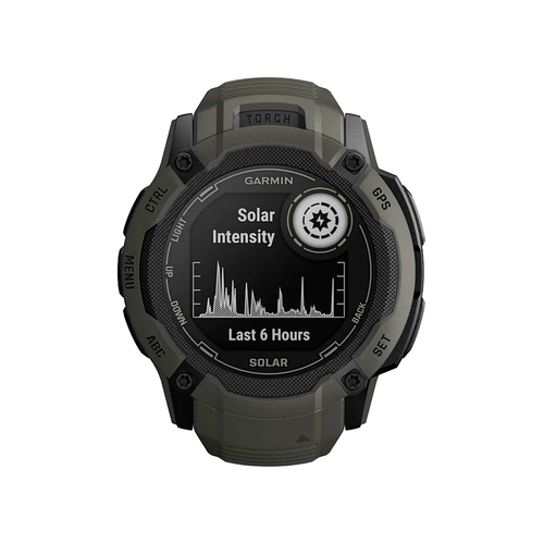 Умные часы Garmin Instinct 2X, 50mm, Solar Moss (010-02805-05)