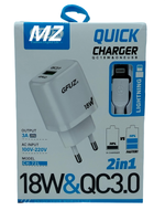 Зарядное уст-во USB+кабель для iPhone IOS QC3.0 Charger CH-72L
