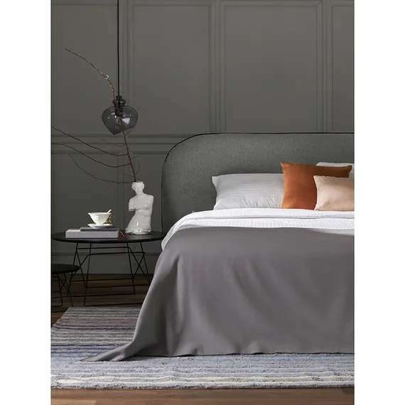 Комплект постельного белья из страйп-сатина из коллекции essential, 150х200 см