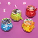 Свеча «Home decoration-София» 5*5,5см в подсвечнике, микс цветов HK1004-1