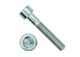 Болт с внутр. шестигр. DIN 912 М 6x30 (белый цинк 4 шт) 206241