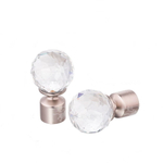 Наконечники "Морано" d16 мм, цвет хром матовый