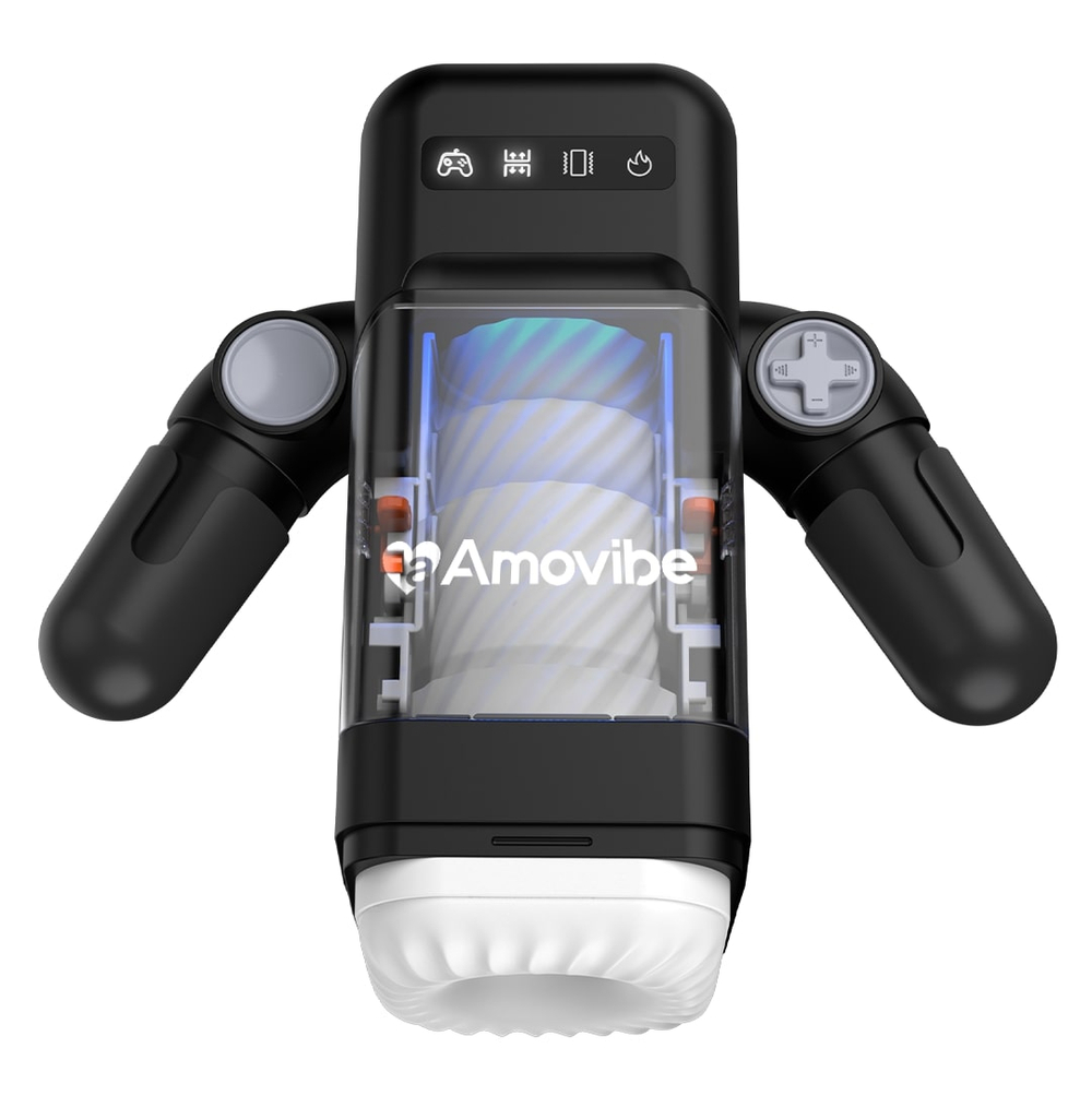 Робот-мастурбатор AMOVIBE Game Cup, IPX6, 10 уровней вибрации и пенетрации