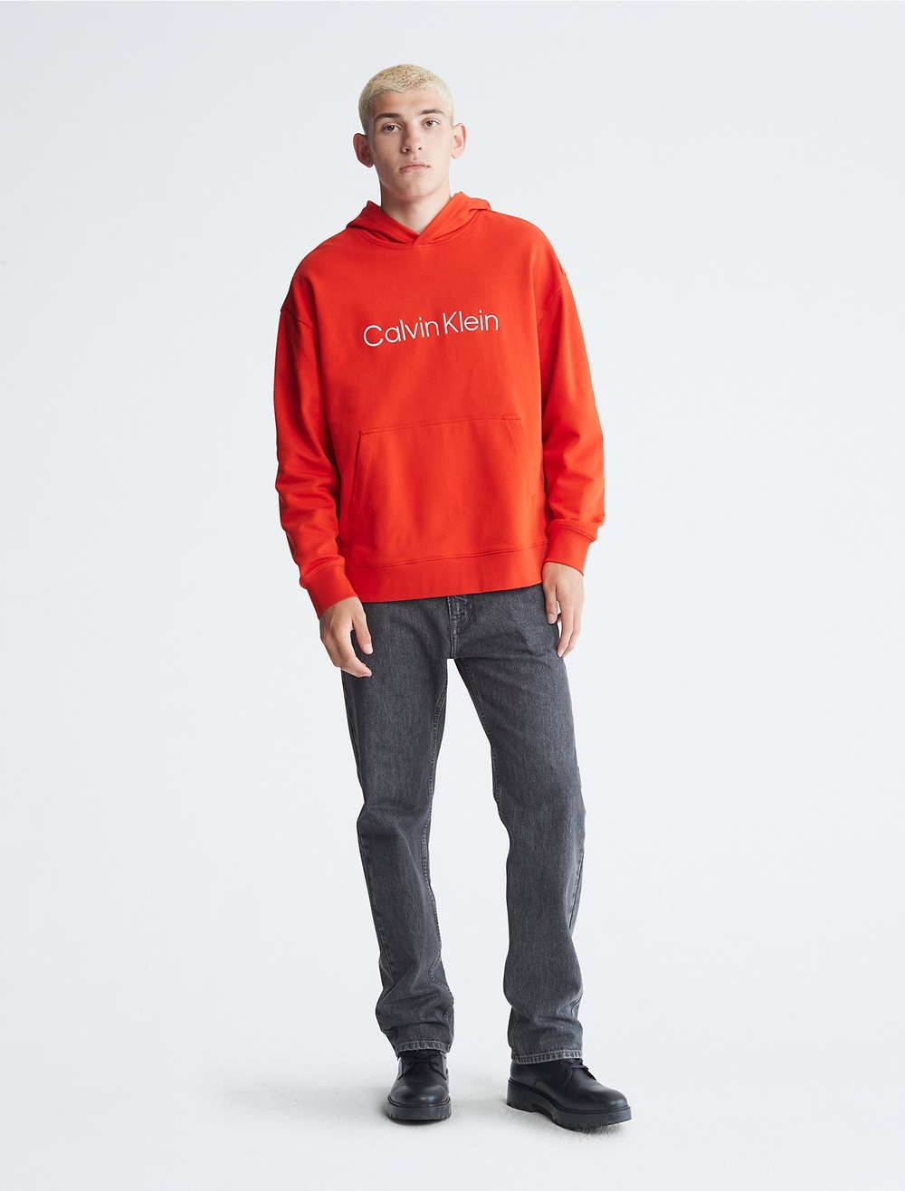 Худи Calvin Klein Relaxed Fit Standard Logo Desrt Orange/Burnt Copper