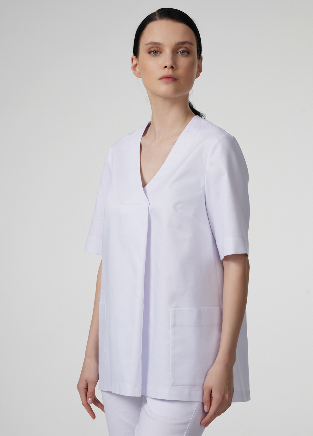 Туника Трапеция с треугольным вырезом