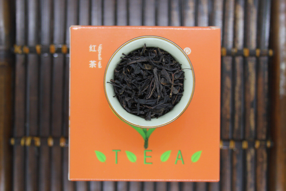 "Китайский чай Шу Пуэр" - листовой черный чай с классическим вкусом, 100 гр