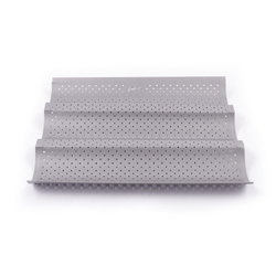 Форма для выпечки багетов 3-х секционная Patisse Silver 26х24 см