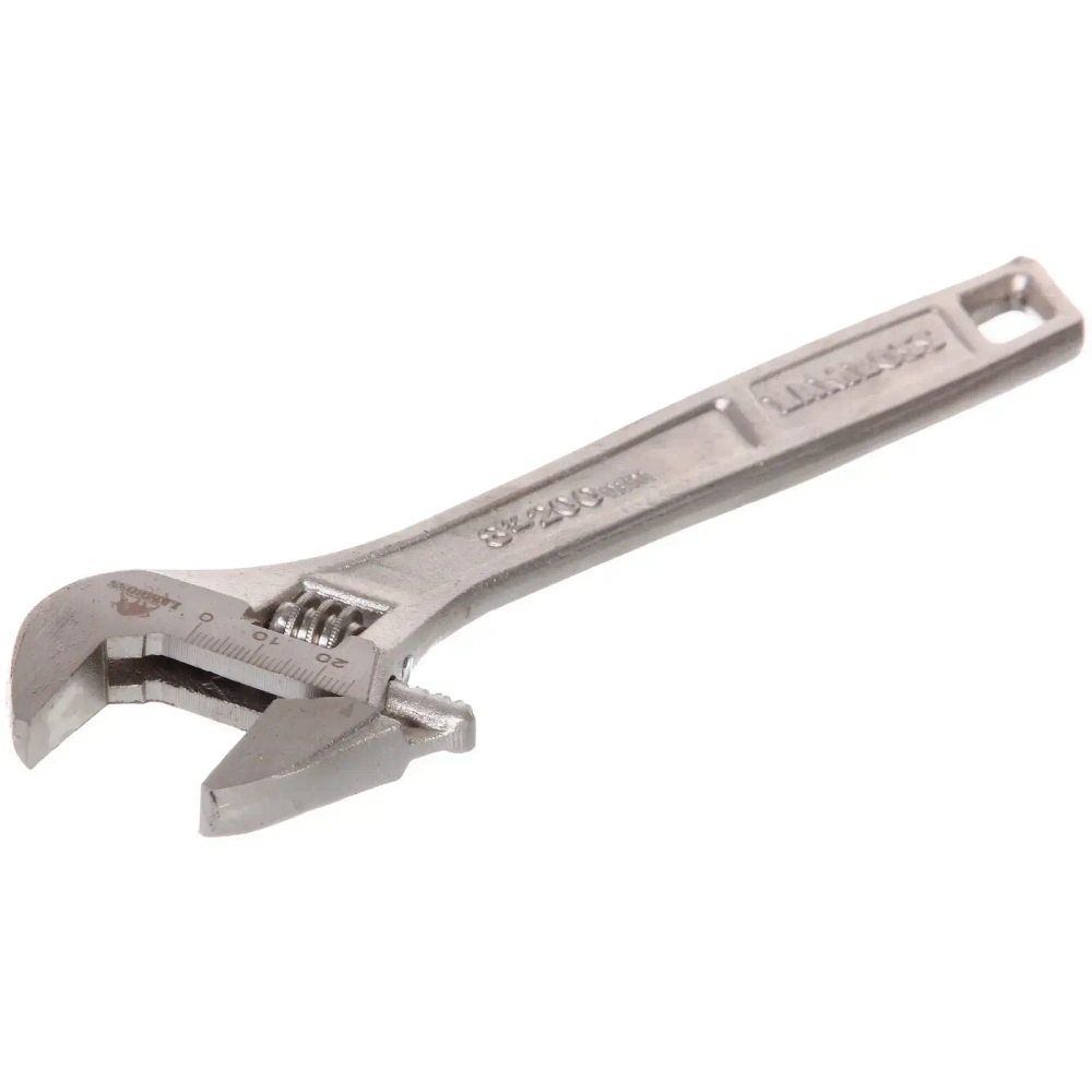 Ключ разводной Lamboss 8» 200мм, металл ручка