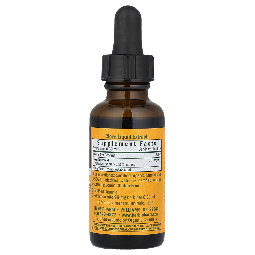 Herb Pharm, Гвоздика, сизигий ароматический, 30 мл (1 жидк. унц.)