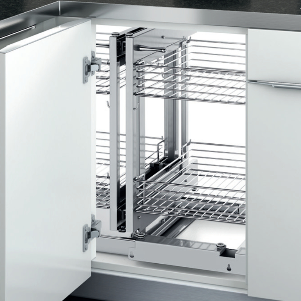 Универсальная угловая корзина - FASHION STYLE, 660x455x595 мм