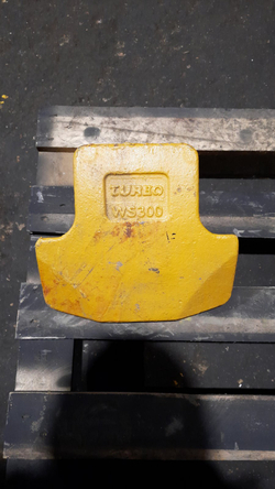 Межзубьевая защита WS300 (кромка 80-90 мм, 30 град, ширина 300 мм)