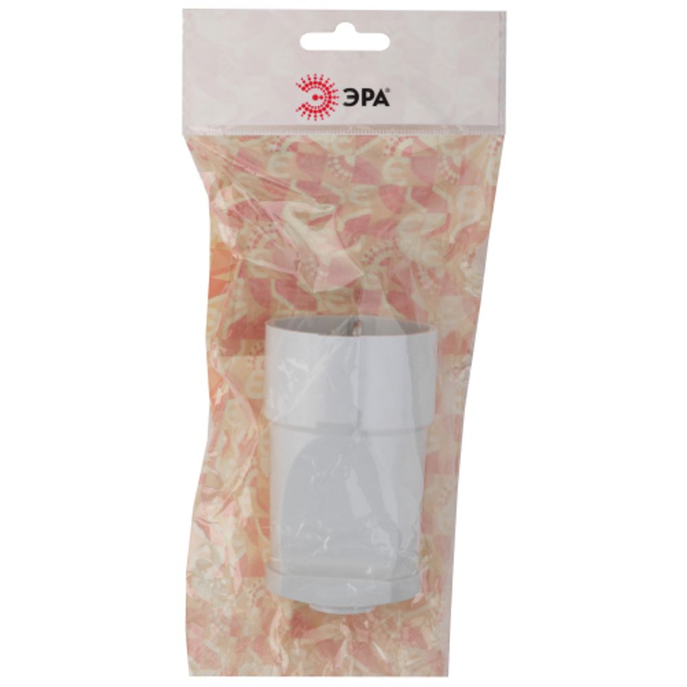 Розетка ЭРА Rx2-W кабельная с заземлением прямая 16A белая